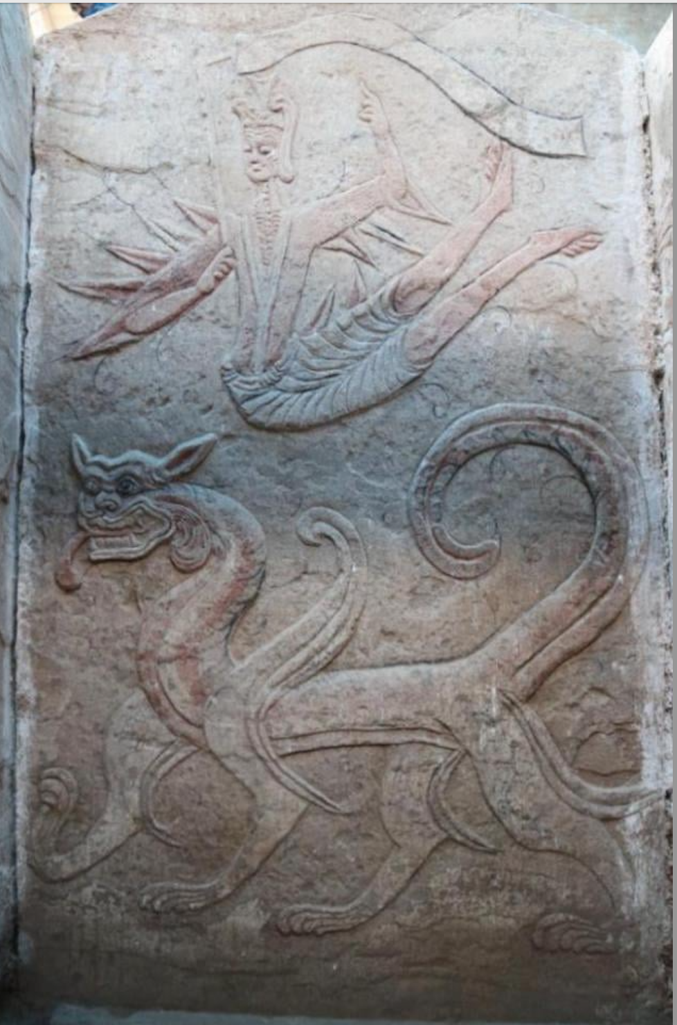 Ancient Chinese tomb relief